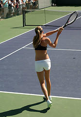 Image showing Woman tennis