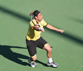 Image showing Marcos Baghdatis at Pacific Life Open