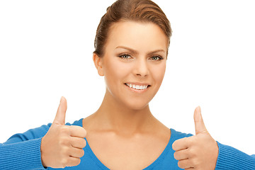 Image showing thumbs up