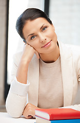 Image showing happy and smiling woman