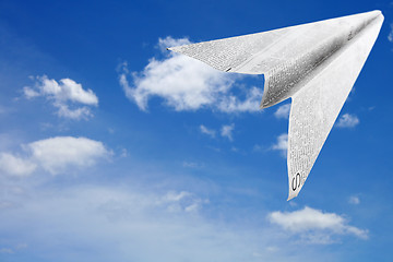 Image showing Paper Aeroplane
