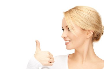 Image showing thumbs up