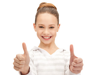 Image showing thumbs up