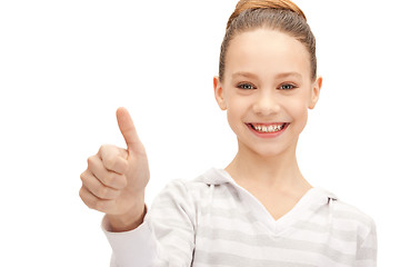 Image showing thumbs up