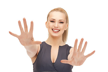 Image showing happy woman