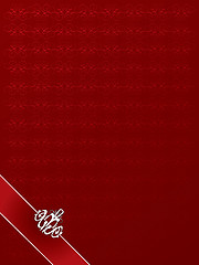 Image showing classy background red