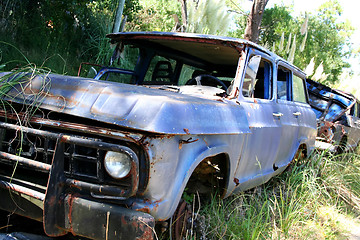 Image showing Abandoned Cars