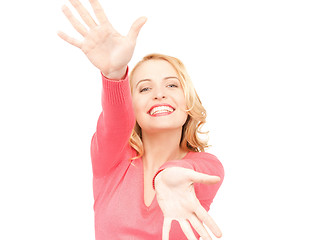 Image showing happy woman