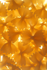 Image showing Pasta bows