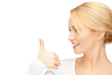 Image showing thumbs up