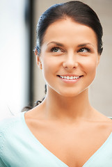 Image showing happy and smiling woman