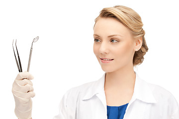 Image showing dentist with tools