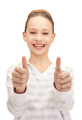 Image showing thumbs up