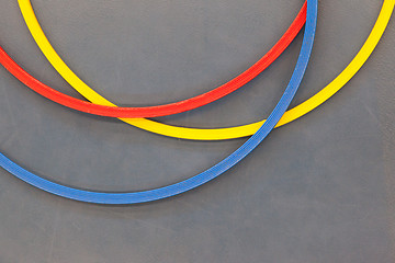 Image showing Hula-hoops