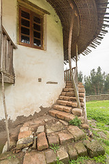 Image showing Stairs to the Royal bedroom