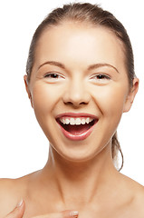 Image showing happy teenage girl