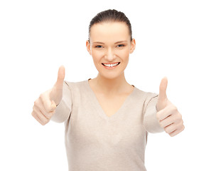 Image showing thumbs up