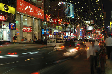 Image showing Bangalore by night