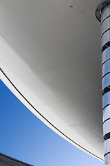 Image showing Abstract Building Roof in Las Vegas Strip