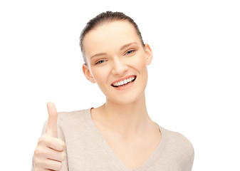 Image showing thumbs up