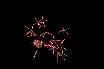 Image showing Firecrackers In The Sky