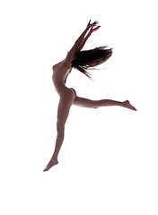 Image showing dancing naked woman