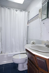 Image showing hotel bathroom in dominican republic