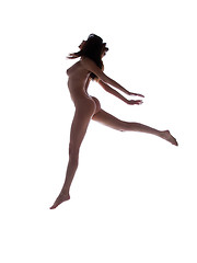 Image showing dancing naked woman