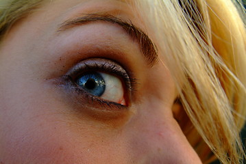 Image showing blue eye