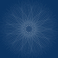 Image showing Abstract bleu