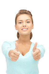 Image showing thumbs up