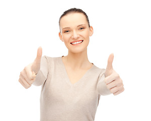 Image showing thumbs up