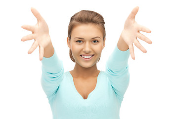 Image showing happy woman