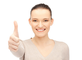 Image showing thumbs up