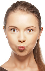 Image showing funny teenage girl