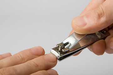 Image showing cutting nail