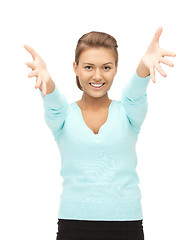 Image showing happy woman