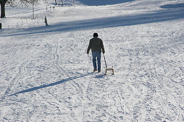 Image showing Long way up