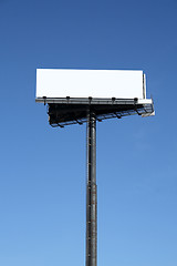 Image showing Blank billboard with copy space