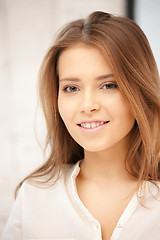 Image showing happy and smiling woman