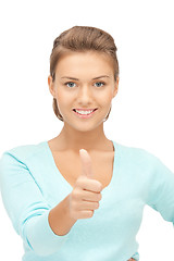 Image showing thumbs up