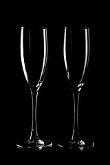 Image showing Two glasses