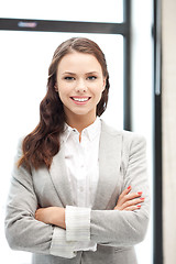 Image showing happy and smiling woman