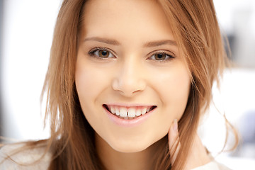 Image showing happy and smiling woman