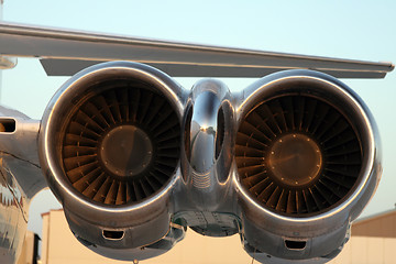 Image showing Aircraft engines