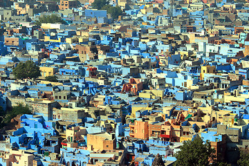 Image showing jodhpur blue city in india