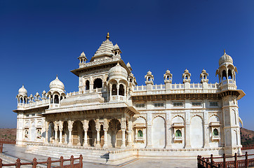 Image showing Jaswant Thada mausoleum in India