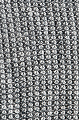 Image showing macro woollen machine knitted jacket background 