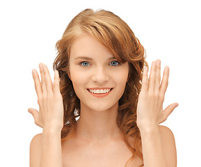 Image showing beautiful teenage girl