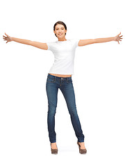 Image showing happy and carefree teenage girl